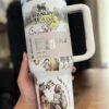 Vintage Winnie the Pooh Engraved Tumbler 40 oz Quencher and Classic Pooh Bear Cup - Image 2