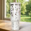 Customized Mouse Minnie Tumbler 40oz Laser Engraved, Disney Couples Coffee Tumbler, Valentine Gift - Image 3