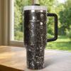 Dog Lover 40oz Tumbler Laser  Engraved , personalized gift for her - Image 9