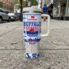 Personalized Buffalo Football 40oz Tumbler With Handle Gift For Him and Her