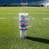 Personalized Buffalo Football 40oz Tumbler With Handle Gift For Him and Her - Image 5
