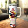 Spider-Man 40oz Tumbler Cup , Superhero Tumbler Personalized Marvel Drinkware - Image 3
