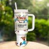 Custom Goofy 40oz Tumbler, Personalized Tumbler with Handle Tumblers - Image 5