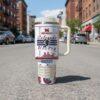 Personalized Colorado Avalanche Hockey 40oz Tumbler With Handle, Hockey Gift For Fan - Image 4