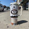 Custom Name Anaheim Mighty Ducks  Hockey 40oz Tumbler With Handle, Hockey Gift For Fan - Image 2