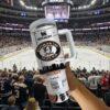 Custom Name Anaheim Mighty Ducks  Hockey 40oz Tumbler With Handle, Hockey Gift For Fan - Image 6
