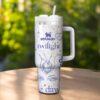 Twilight 40oz Tumbler Cup, Vampire Wolf Romance 40ozTumbler - Image 2