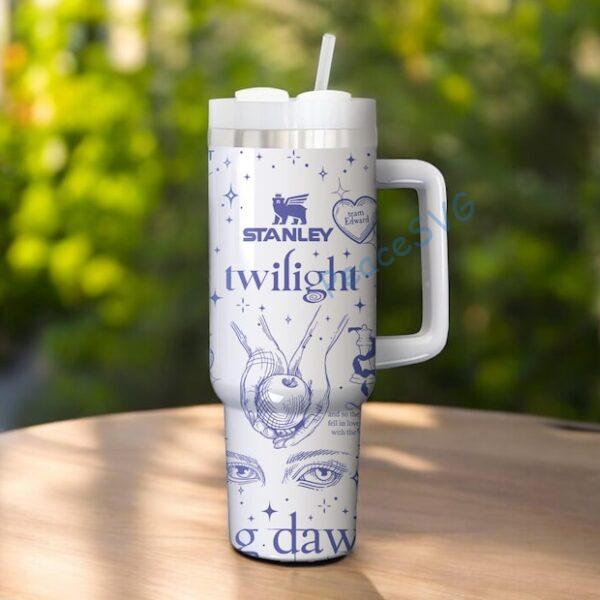 Alternative view of Twilight 40oz Tumbler Cup, Vampire Wolf Romance 40ozTumbler