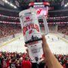 Personalized New Jersey Devils Hockey 40oz Tumbler With Handle, Hockey Gift For Fan - Image 2