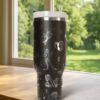 Custom Tiana 40oz Tumbler Laser Engraved , Princess Cup Handle Stainless Steel Tumbler - Image 8