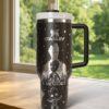 Personalized Groot Laser Engraved 40oz Tumbler Cup