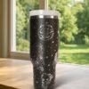 Personalized Groot Laser Engraved 40oz Tumbler Cup - Image 3