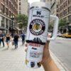 Custom Name Chicago Hockey 40oz Tumbler With Handle, Vegas Hockey Gift For Fan - Image 4