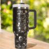 Classic Mouse Characters Laser Engraved 40oz Tumbler , Engraved Travel Cup for Disneyland - Image 7