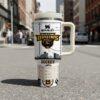 Personalized Boston Bruins Hockey 40oz Tumbler With Handle, Boston Fan Gift - Image 2