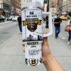 Personalized Boston Bruins Hockey 40oz Tumbler With Handle, Boston Fan Gift - Image 3