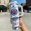 Personalized Columbus Blue Jackets 40oz Tumbler With Handle, Hockey Fan Gift - Image 2