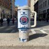 Personalized Columbus Blue Jackets 40oz Tumbler With Handle, Hockey Fan Gift - Image 3