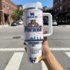 Personalized Florida State Panthers 40oz Tumbler With Handle, Ice Hockey Fan Gift