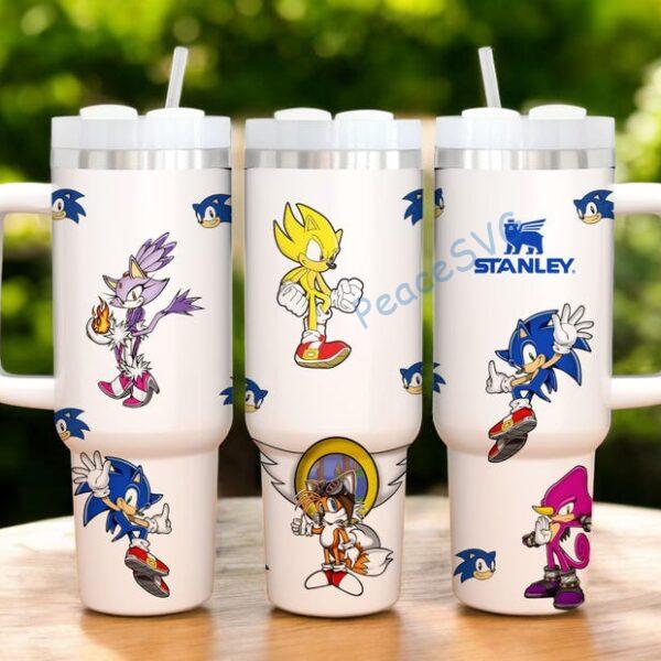 Alternative view of Personalized Cartoon Characters 40 oz Tumbler Cup Gift for Gamers and Anime Lovers