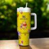 Personalized Winnie the Pooh 40oz Tumbler , Disney Bear Gift, Honey Cup - Image 3