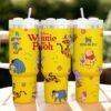 Personalized Winnie the Pooh 40oz Tumbler , Disney Bear Gift, Honey Cup - Image 2