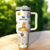 Custom Winnie the Pooh 40oz Tumbler , Disney Bear Gift, Honey Cup