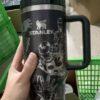 40oz Marvel Avengers Tumbler Laser Engraved, Insulated Hot And Cold Cup