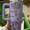 Twilight 40oz Tumbler, Vampire Wolf Romance Stainless Tumbler, Twilight Saga Fan Apparel, Edward Bella Drinkware Tumbler, Romance Book - Image 2