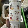 Custom Mickey Tumbler 40oz Mickey Mouse Cup, Movie Cartoon Coffee - Image 2