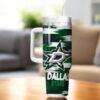 Dallas Stars Hockey 40oz Tumbler, Hockey Fan Gift - Image 2