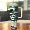 Dallas Stars Hockey 40oz Tumbler, Hockey Fan Gift - Image 4
