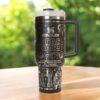 40oz star wars tumbler laser engraved stainless steel