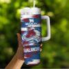 Colorado Hockey 40oz Tumbler, Ice Hockey Fan Cup, Game Day Drinkware - Image 6