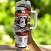 Anaheim Ducks 40oz Tumbler, Ice Hockey Fan Tumbler, Game Day Drinkware - Image 2