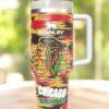 Chicago Blackhawks 40oz Tumbler, Ice Hockey Fan Tumbler, Game Day Drinkware