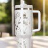 Twilight 40oz Tumbler Laser Engraved , Vampire Movie Mug Gift for Her or Him - Image 6