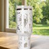 Magic 40oz Laser Tumbler Engraved , Fantasy Drinkware - Image 5