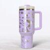 Cartoon Puppy Dog 40oz Tumbler Laser Engraved Gift for Her or Him