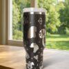 Custom name Brave Princess Laser Tumbler 40oz, Disney Handle Stainless Steel Tumbler - Image 6