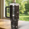 Laser Engraved Stitch Tumbler 40oz, Disney Handle Stainless Steel Tumbler - Image 4