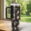 Custom Jasmine 40oz Tumbler Laser Engraved , Disney Princess Cup Handle Stainless Steel Tumbler - Image 2
