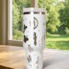 Custom Jasmine 40oz Tumbler Laser Engraved , Disney Princess Cup Handle Stainless Steel Tumbler - Image 6