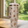 Custom Jasmine 40oz Tumbler Laser Engraved , Disney Princess Cup Handle Stainless Steel Tumbler - Image 7