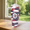 Winnipeg Jets 40oz Tumbler, Ice Hockey Fan Tumbler, Game Day Drinkware - Image 2