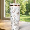 Custom Princess Tiana 40oz Tumbler Laser Engraved , Disney Cup Handle Stainless Steel Tumbler - Image 5