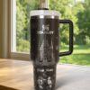 Custom Mouse and Friends 40oz Laser Engraved , Custom Tumbler with Name - Image 5