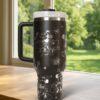 Custom Mouse and Friends 40oz Laser Engraved , Custom Tumbler with Name - Image 7