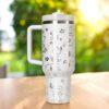 Personalized Puppy Dog 40?oz Tumbler Laser Engraved  , Custom with Name - Image 3