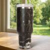 Custom Princess Cinderella Disney Tumbler 40oz Gift for Her, Stainless Steel Insulated Cup - Image 4